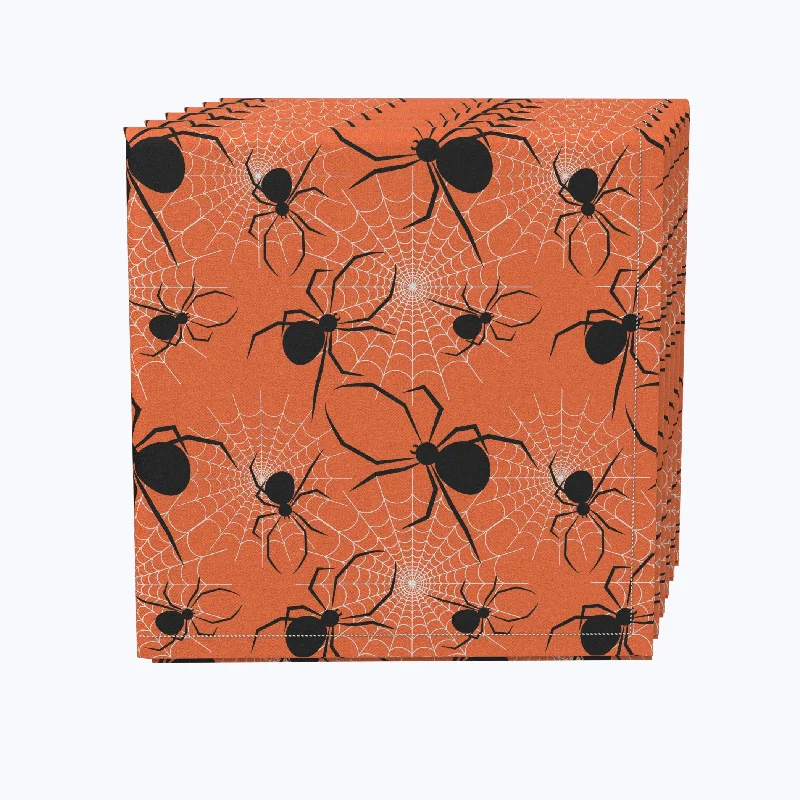 Halloween Spiders Web Napkins