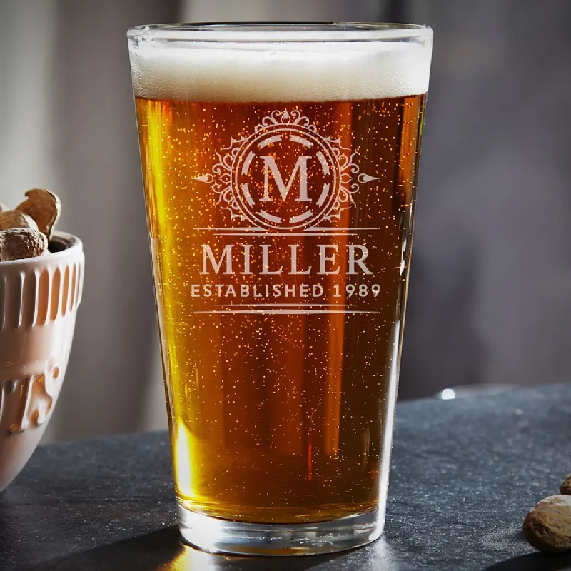 Personalized Pint Glass