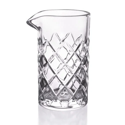 BarConic® 651ml (22 oz) Diamond Pattern Mixing Glass