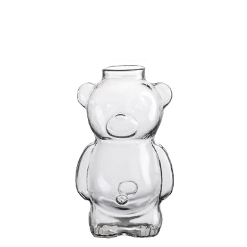 Creative Cocktail Glass 320ML Clear Little Bear Cup Drinking Manhattans, Martini and Wine