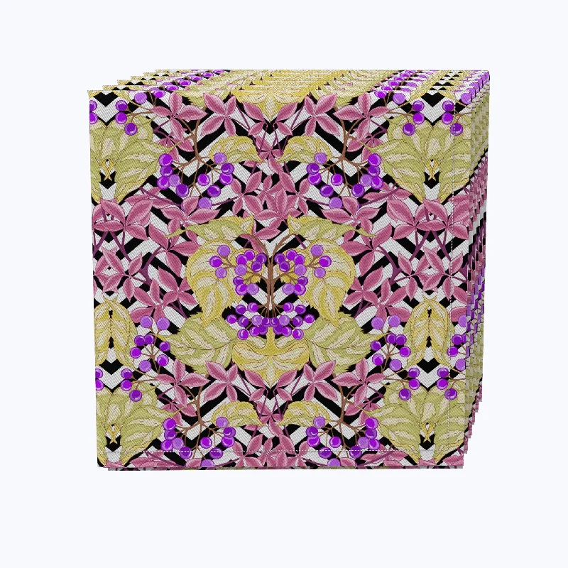 Floral 108 Cotton Napkins