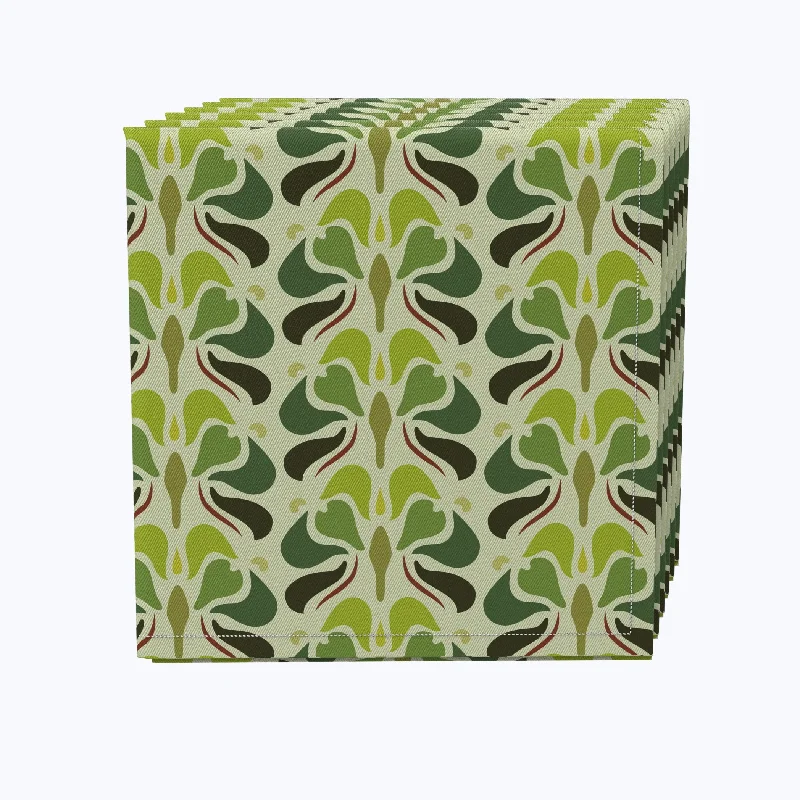 Floral 100 Cotton Napkins