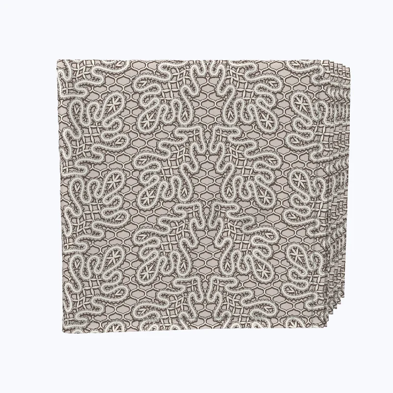 Textured Lace Pattern Napkins