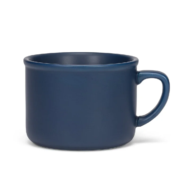 Abbott Cappuccino Mug Matte Blue, 8oz