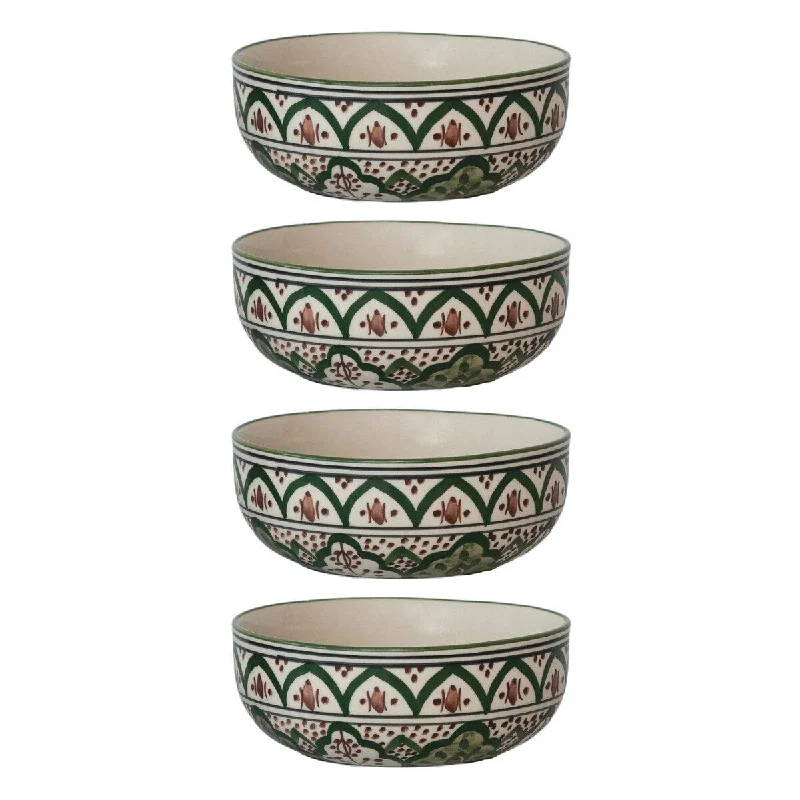 Mosaic Stoneware Bowl Set