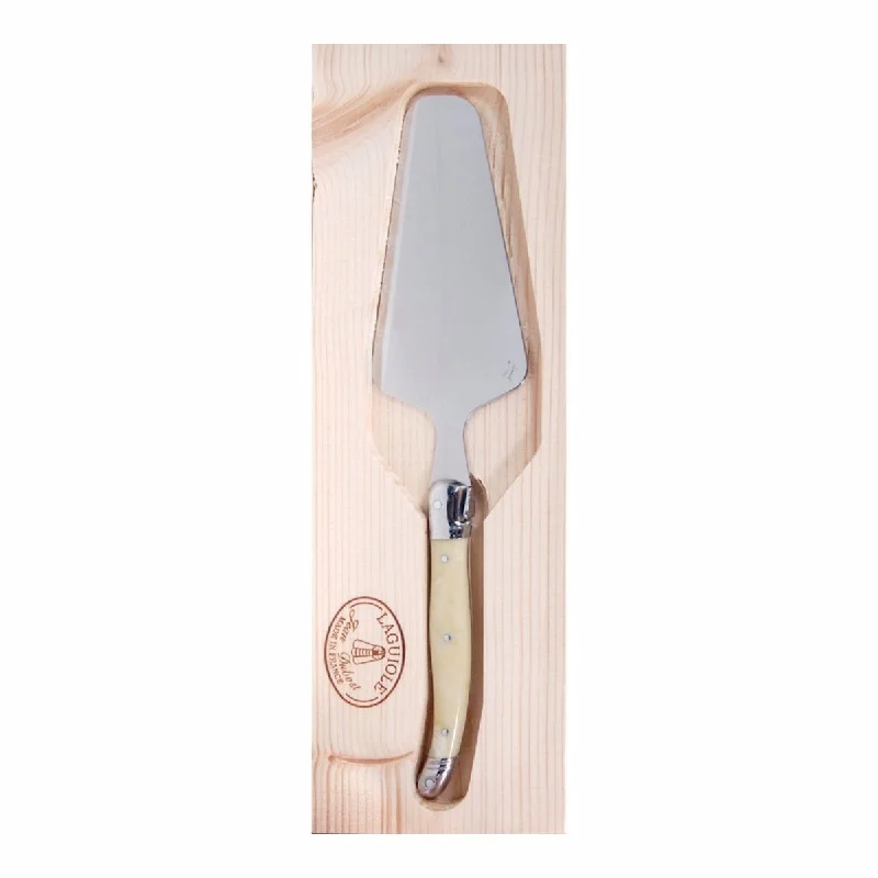 Laguiole Jean Dubost Deluxe Light Horn Pie Slicer