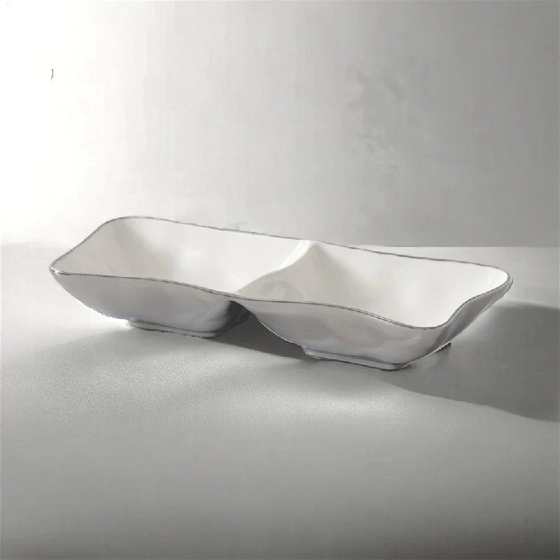 Thin & Simple 2 Section Serving Bowl