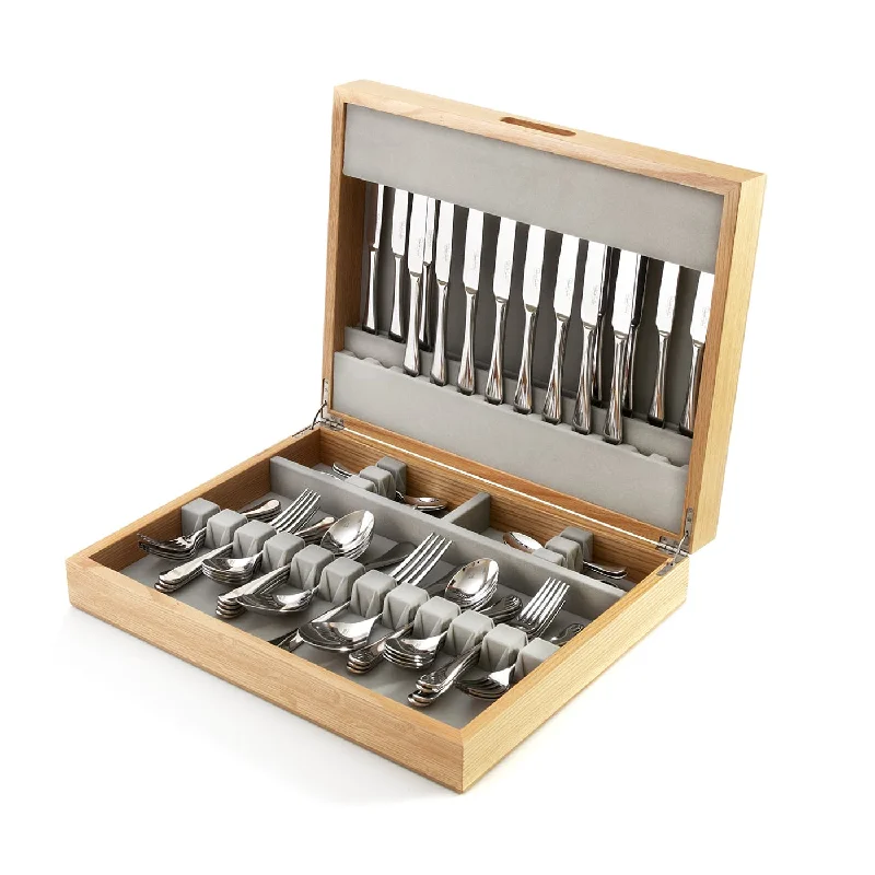 Stanton Bright Cutlery Canteen Set, 60 Piece for 8 People