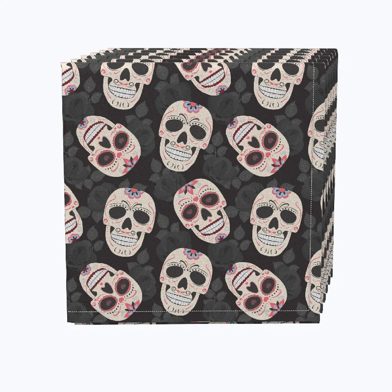 Dia De Los Muertes Skulls Napkins