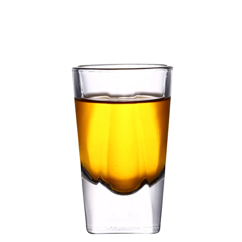 Thickened Tempered Glass Home Beer Glass Cup Foreign Wine Glass Whiskey Glass Bar Wine Glass