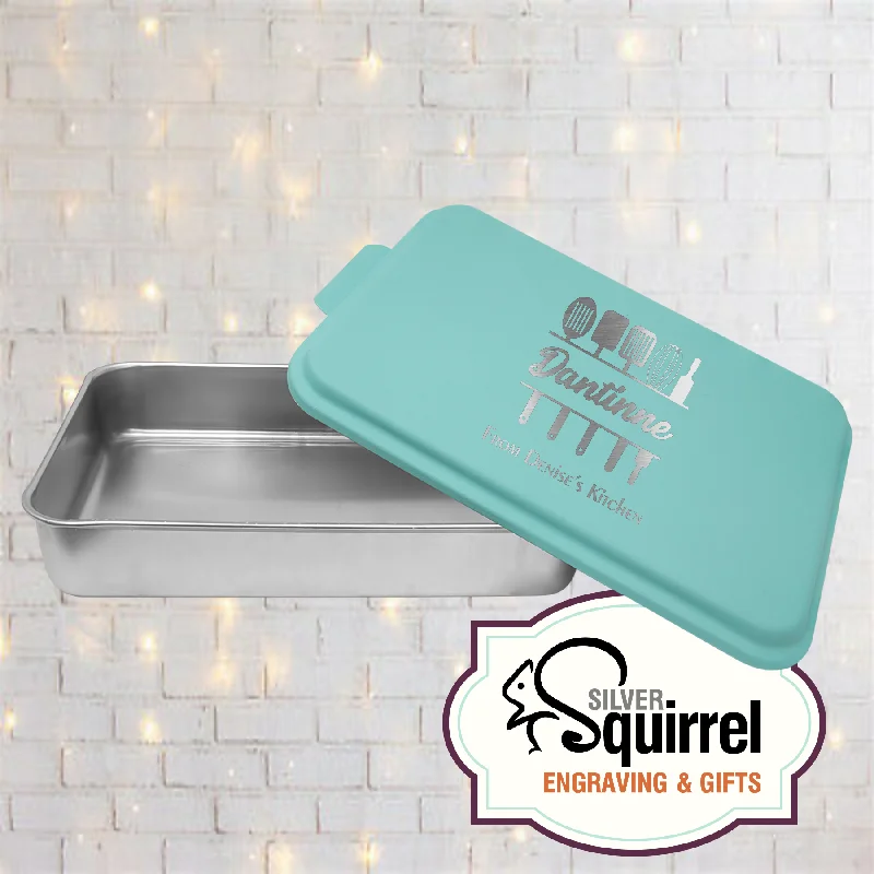 Aluminum Baking Pan {Personalized Kitchen Utensil}