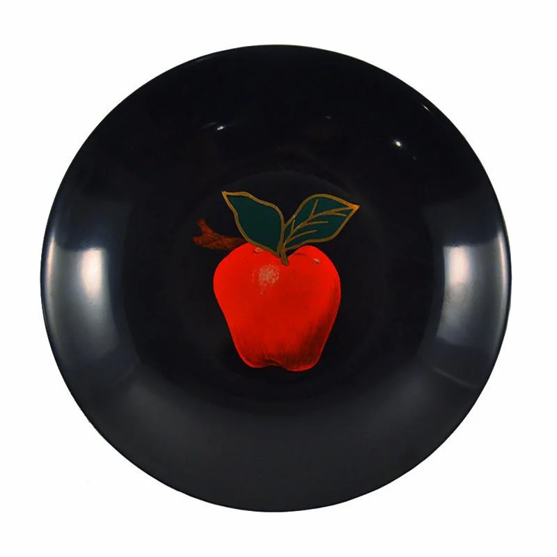 Couroc Red Apple Bowl