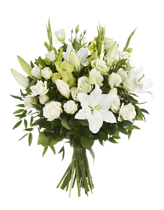 Bouquet Lilies and Roses