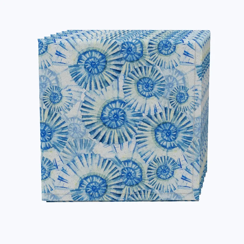 Coastal Watercolor Shells Napkins