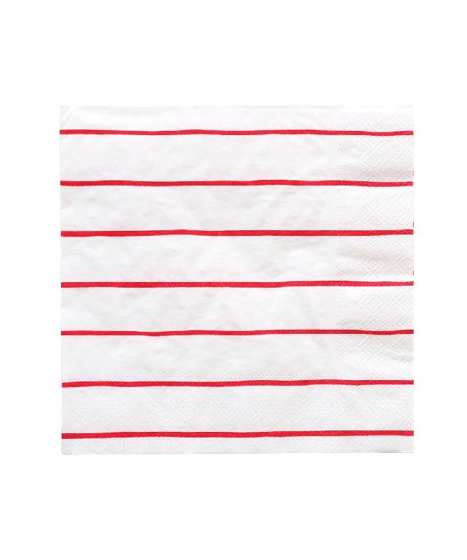 Frenchie Striped Napkins