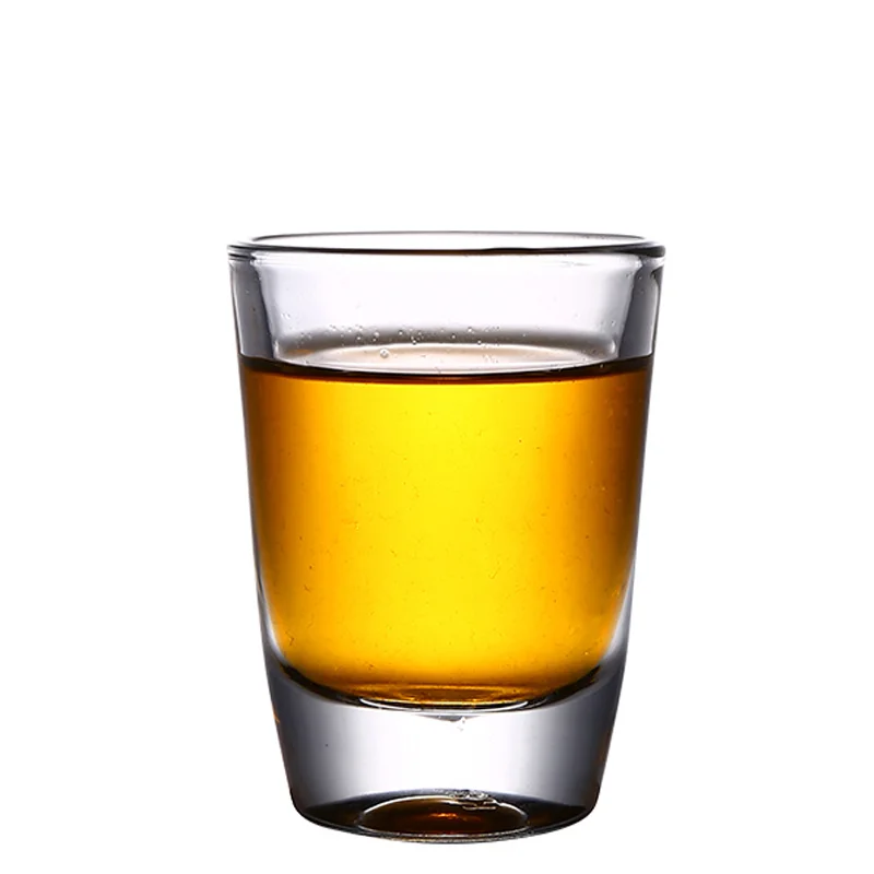 Glass Beer Mug Commercial KTV Bar Thickened Tea Cup Drop-Resistant Whisky Foreign Wine Glass