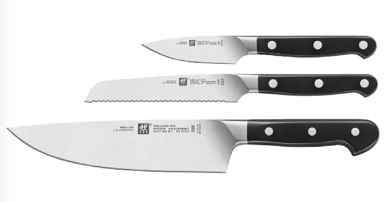 Zwilling Pro Knife Starter Set (3Pc)