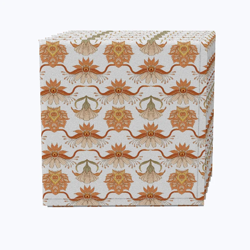 Floral 130 Cotton Napkins