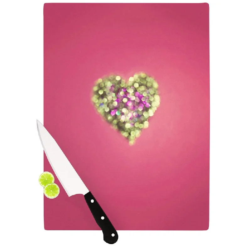 Kess InHouse Beth Engel "Make Your Love Sparkle" Cutting Board