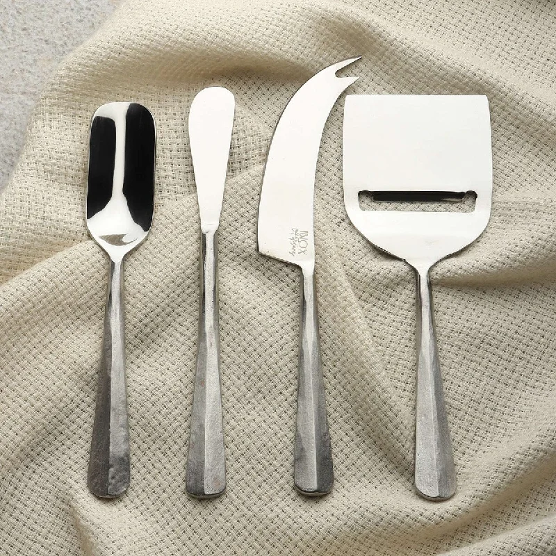 INOX Ridge Cheese Tools 4 Pc. Set