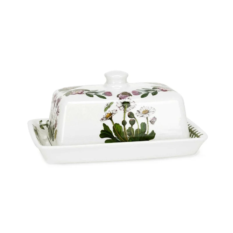 Portmeirion Botanic Garden Covered Butter Dish