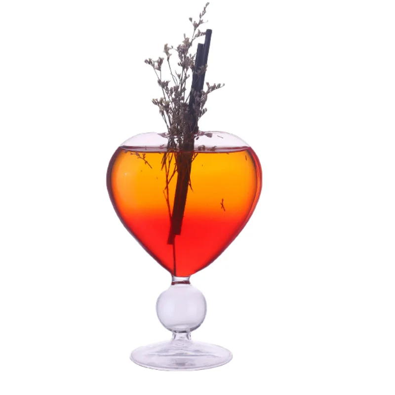 Creative Heart Shaped Cocktail Glass,Fashion Wine Glass