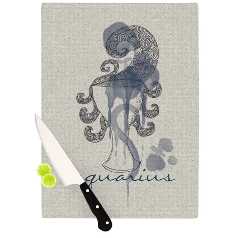 Kess InHouse Belinda Gillies "Aquarius" Cutting Board