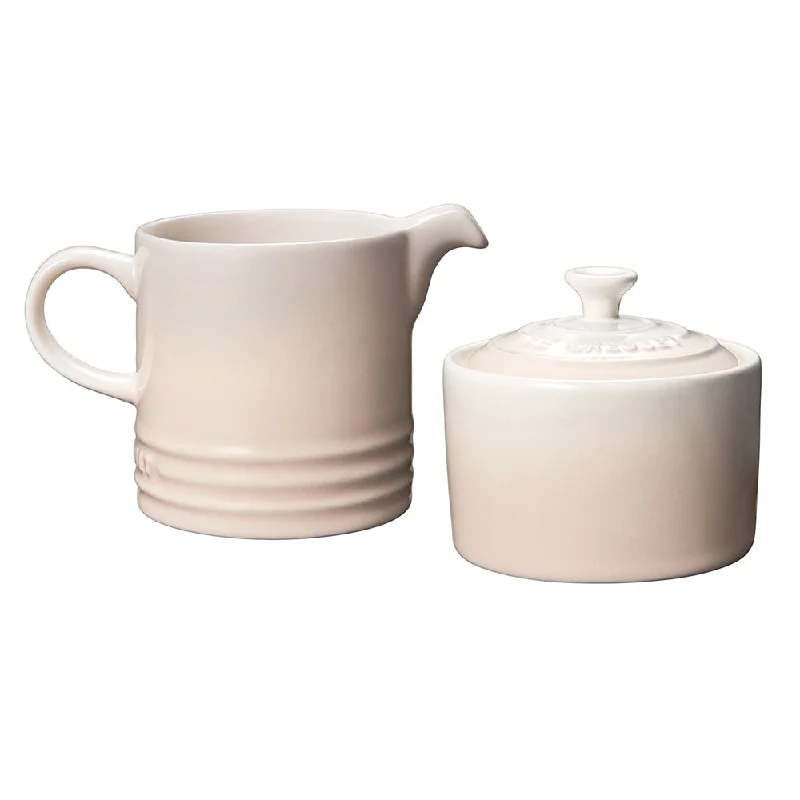 Le Creuset Stoneware Cream & Sugar Set - Meringue