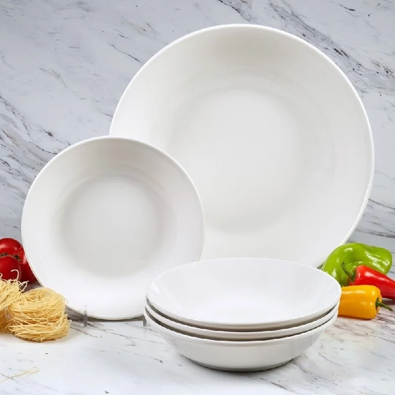 Certified International Bianca 5 Pieces Pasta Set