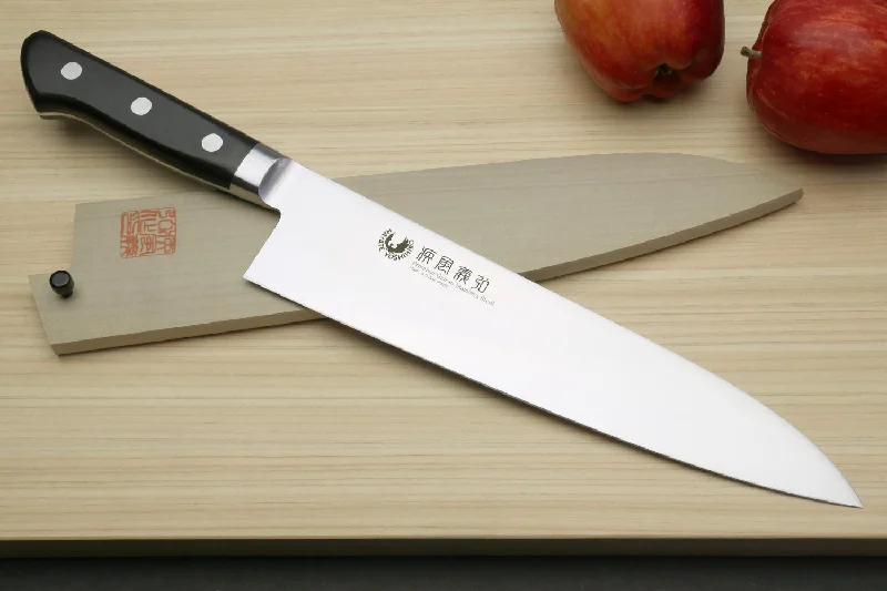 Yoshihiro Ginsan High Carbon Stain Resistant Steel Gyuto Japanese Chefs Knife