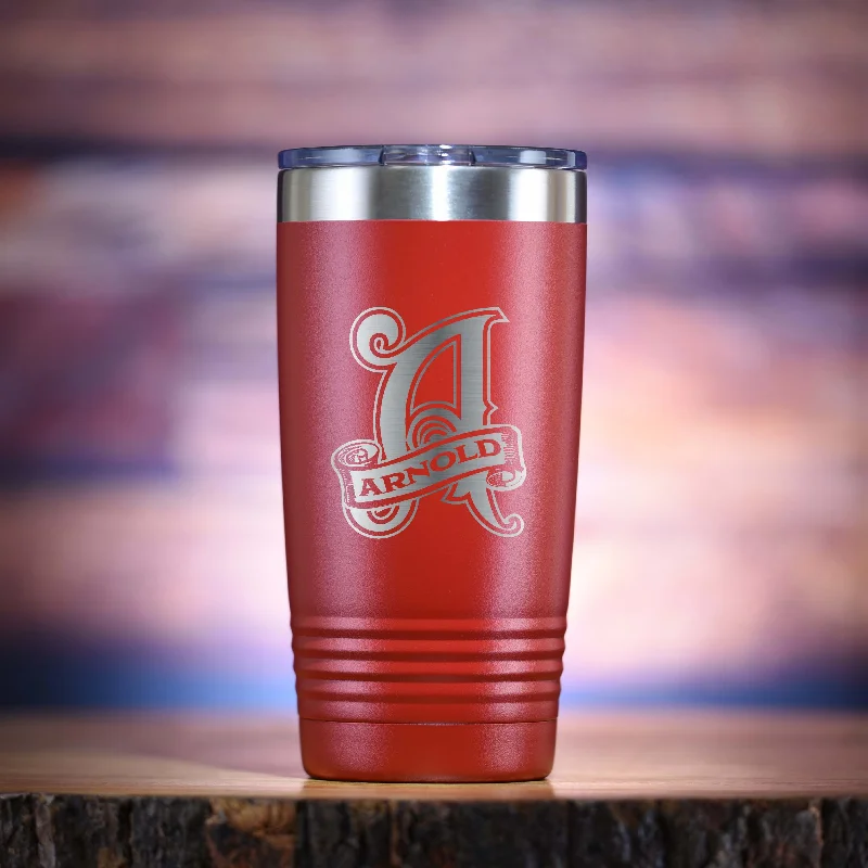 Personalized Travel Coffee Tumbler