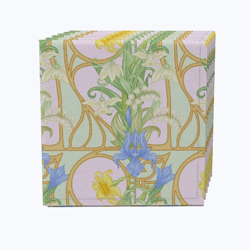 Floral 140 Cotton Napkins