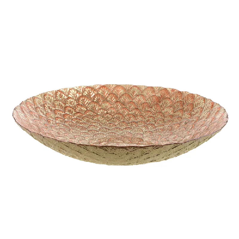 BOWL Artemisia Peach/Patina/Champagne 40cm