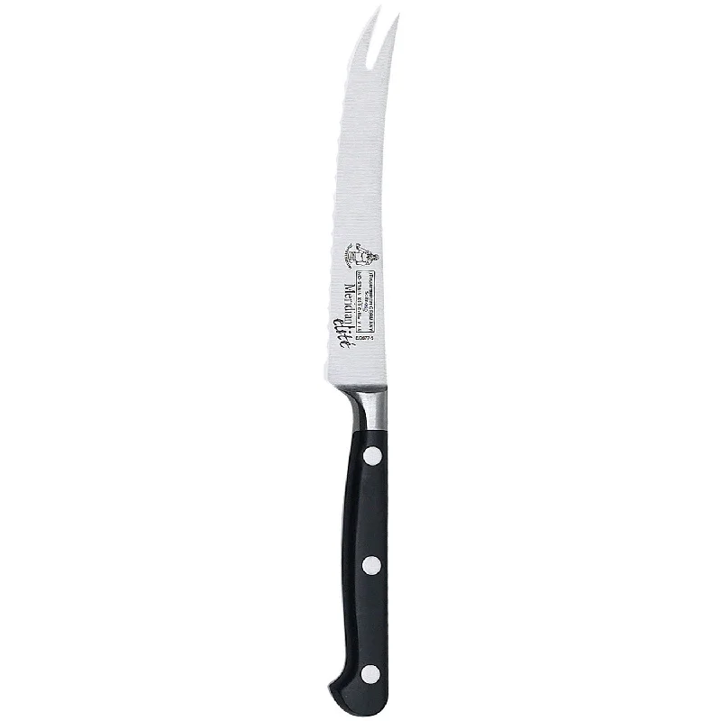 Messermeister Meridian Elite 5-Inch Scalloped Slicing Knife