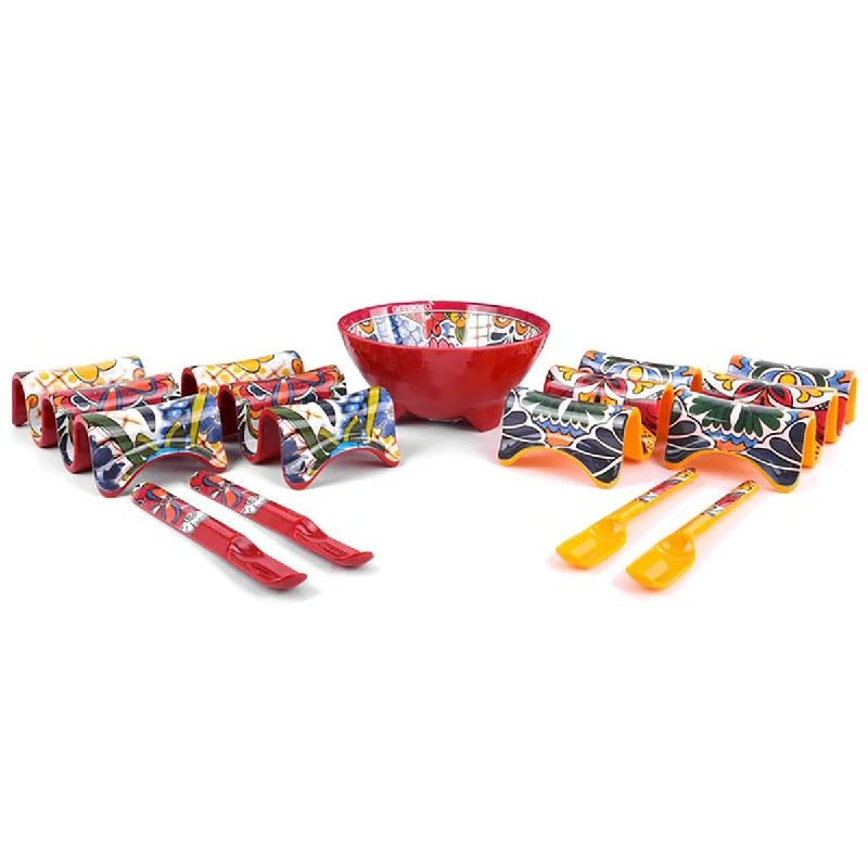 Prepara Taco Gift Red Set 9 Piece