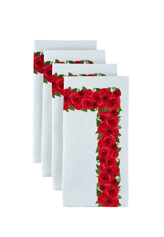 Rose Garland Napkins