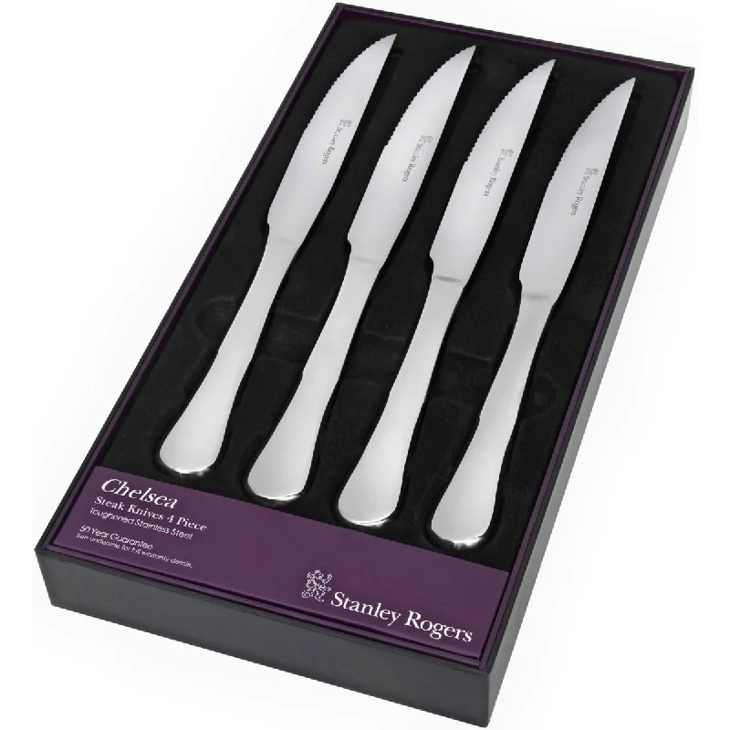 Stanley Rogers Chelsea Steak Knives Set of 4