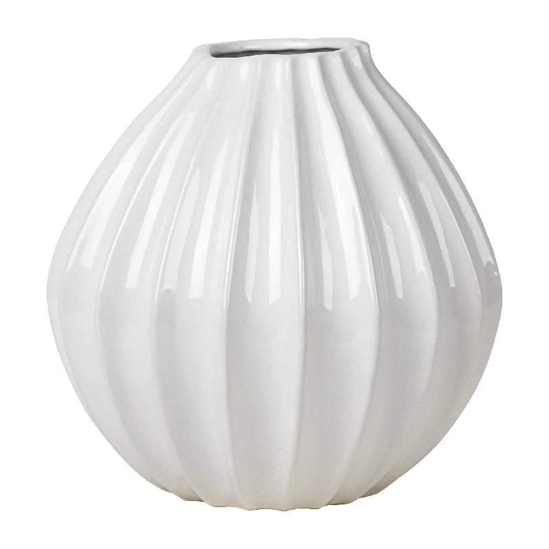 Large Ceramic Vase | Ivory