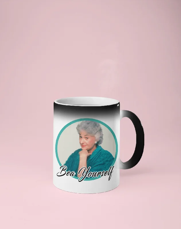 Bea Yourself - Golden Girls Color Changing Mug - Reveals Secret Message w/ Hot Water