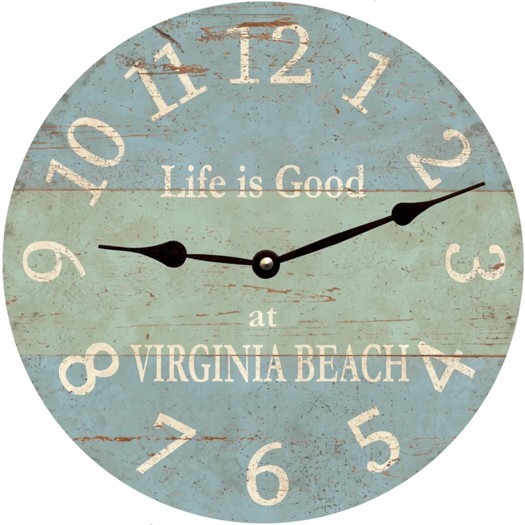 Beach Clock- Personalized Beach Clock