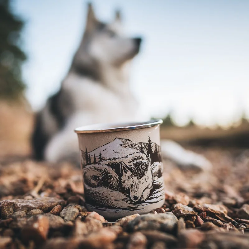 Camping Enamel Mug