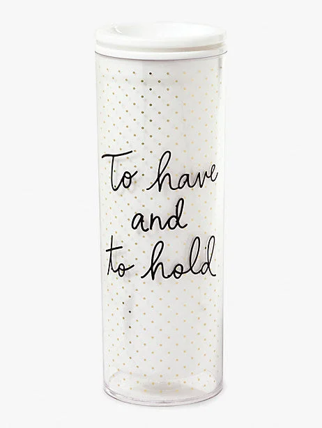 To Have & To Hold Thermal Mug (Kate Spade)