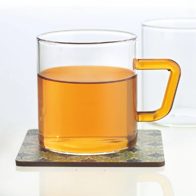 Borosil Yellow Vision Classic Mug Set