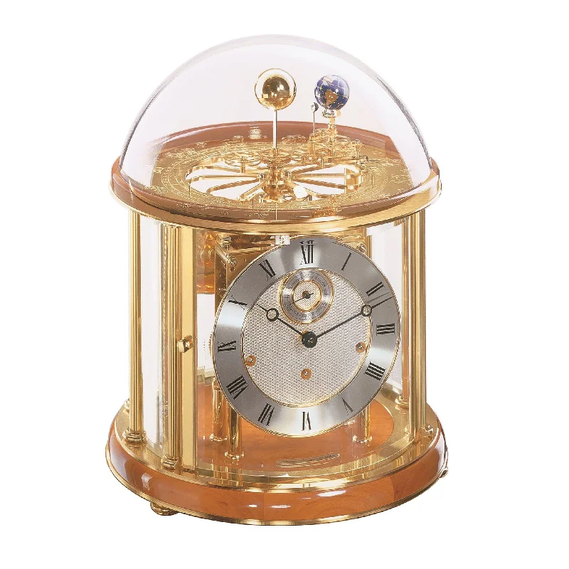 Hermle Tellurium I Mechanical Mantel Clock - Made in Germany