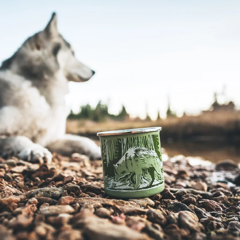 Redwoods Enamel Mug