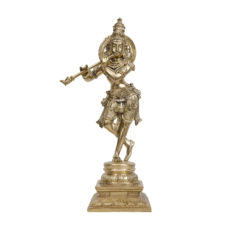 BRONZE KRISHNA