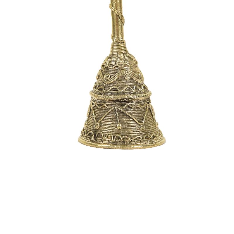 DHOKRA ART HAND BELL