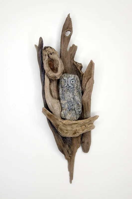 Owls in the Family : Earthen Sculpture