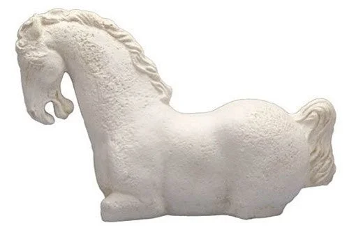 Tang Dynasty Horse in Plaster