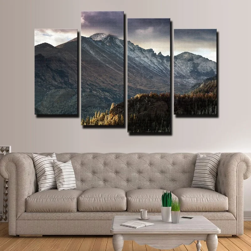 Longs Peak Canvas Set